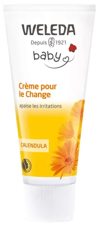 Weleda Baby Crème pour le Change Apaise les irritations Calendula 75 ml