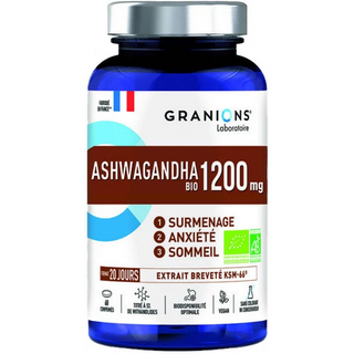 Granions Ashwagandha Bio 1200 mg Comprimés x 60
