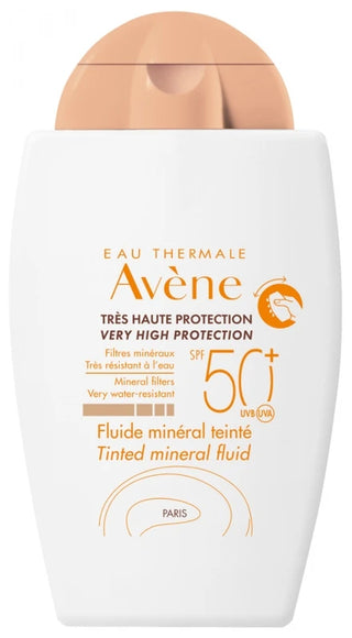 Avène Eau Thermale - Solaire - Fluide Minéral Teinté SPF 50+ 40 ml