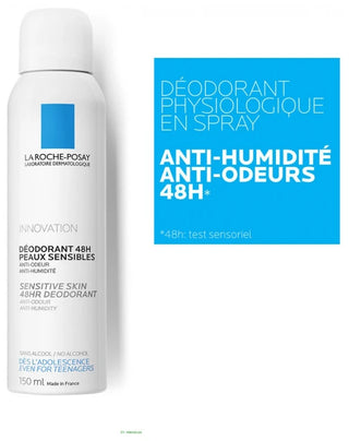 La Roche-Posay Déodorant Peaux Sensibles 48H Lot 2 X 150 ml