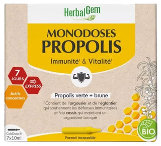 HerbalGem Propolis Monodoses 7 x 10 ml