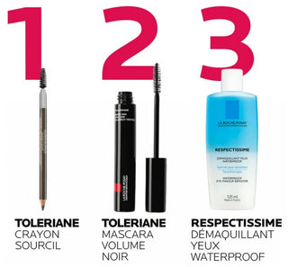 La Roche-Posay Tolériane Crayon Sourcils - Teinte : Brun