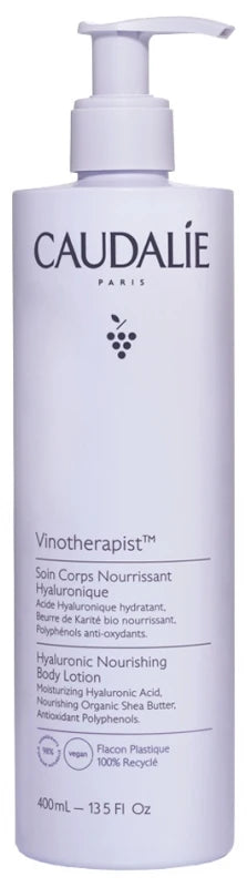 Caudalie Vinotherapist Soin Corps Nourrissant Hyaluronique 400 ml