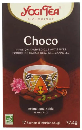 Yogi Tea Choco Bio 17 Sachets de 2.2 g