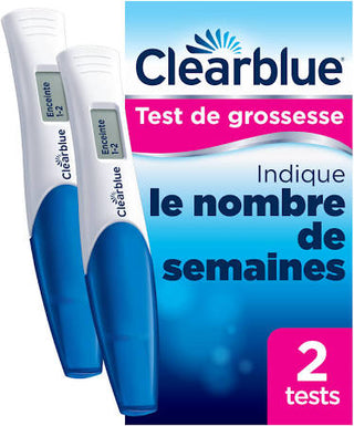 CLEARBLUE Test de grossesse Testez et confirmez 2 tests