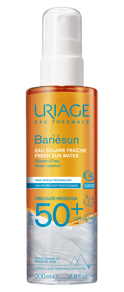 Uriage solaire bariésun eau solaire fraîche spf 50+ 200ml