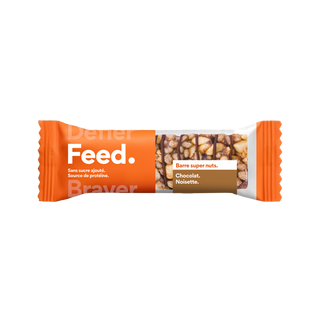 Feed Barre super nuts Chocolat noisette 40g