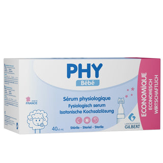 Gilbert Physiodose sérum physiologique 40 doses de 5ml