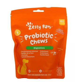 zesty paws Probiotic Chews Digestion - 60 friandises