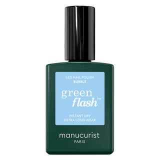 Manucurist green flash vernis semi-permanent bubble 15ml