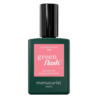 Manucurist green flash vernis semi-permanent pop 15ml