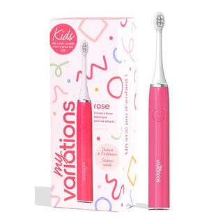 MyVariations KIDS - Brosse à Dents Électrique Sonique Rose