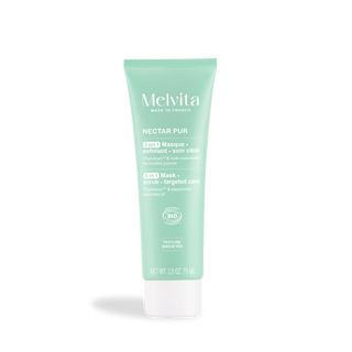 Melvita Nectar pur 3 en 1 Masque- exfoliant- soin ciblé 75mL
