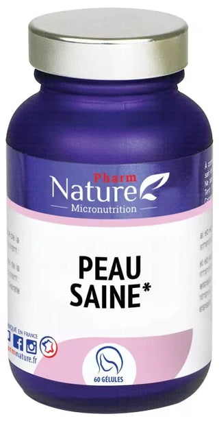 Pharm Nature Peau Saine Bardane Ortie 60 Gélules