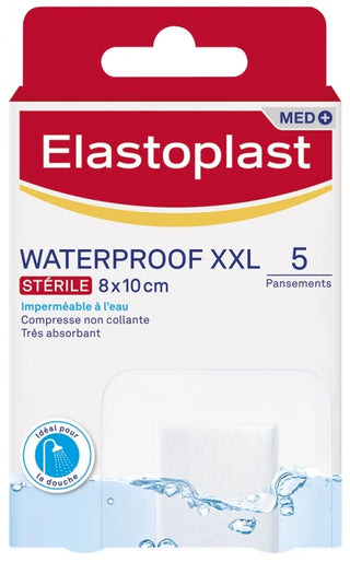 Elastoplast Pansements Waterproof Xxl – 5 Pansements