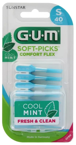 Gum Bâtonnet Interdentaire Soft-Picks® Comfort Flex Mint Médium - 40 Unités - Taille : Small