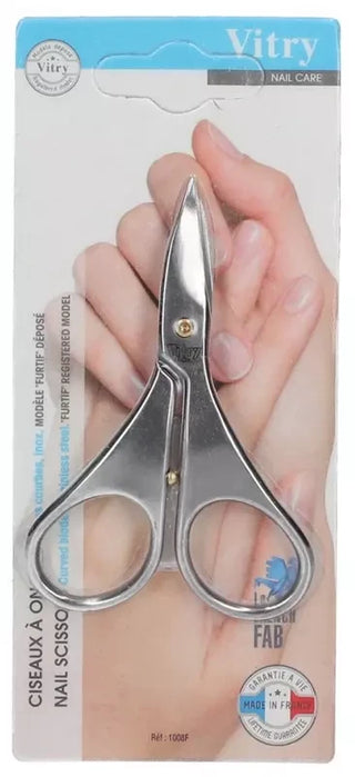Vitry Ciseaux à Ongles Ambidextre Lames Courbes
