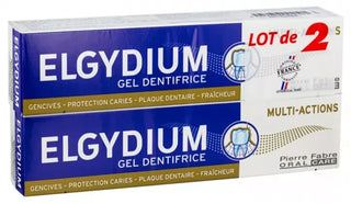 Elgydium Dentifrice Multi Action Dentifrice 2 x 75 ml