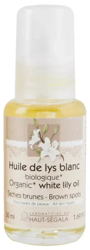 Laboratoire du Haut-Ségala Huile de Lys Blanc 50 ml Biologique *