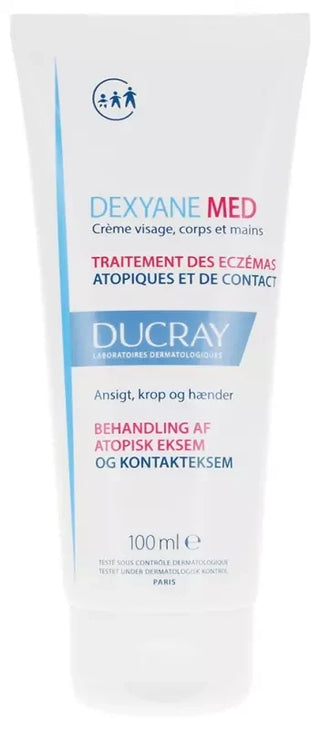 Ducray Dexyane MED Crème Traitements des Eczémas Visage Corps et Mains 100 ml