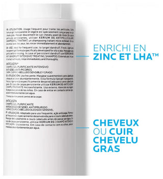 La Roche-Posay Kerium Shampoing-Gel Pellicules Grasses 200 ml