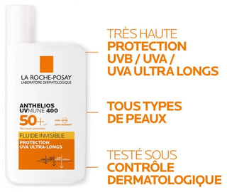 La Roche-Posay Anthelios Fluide Invisible Avec Parfum SPF50+ 50 ml