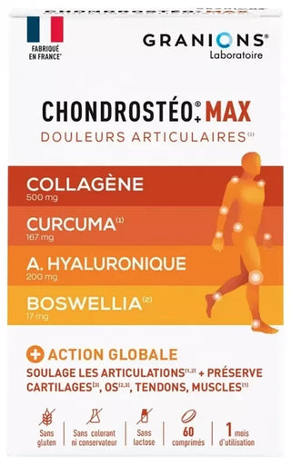 Granions Chondrostéo+ Max 30 Jours 60 Comprimés