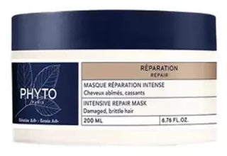 Phyto Réparation Masque Réparation Intense Cheveux Abîmés et Cassants 200 ml