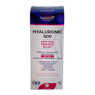 PHARM NATURE HYALURONIC 500 - 81 Gélules
