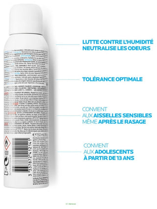 La Roche-posay Déodorant Peaux Sensibles 48H 150 ml