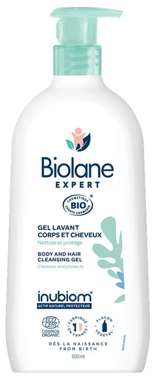 Biolane Gel Lavant Corps et Cheveux Bio 500 ml