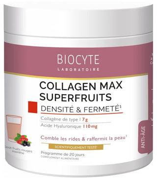 Biocyte Collagen Max Superfruits - Parfum : Fruits Rouges - Menthe