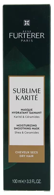 René Furterer Sublime Karité Masque Hydratant Gainant Cheveux Secs 100 ml