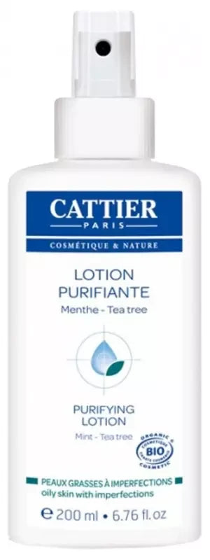 Cattier Lotion Purifiante - Peaux Grasses à Imperfections - 200 ml