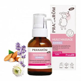 Pranarôm PranaBB Huile de Massage Sommeil Bio 30 ml