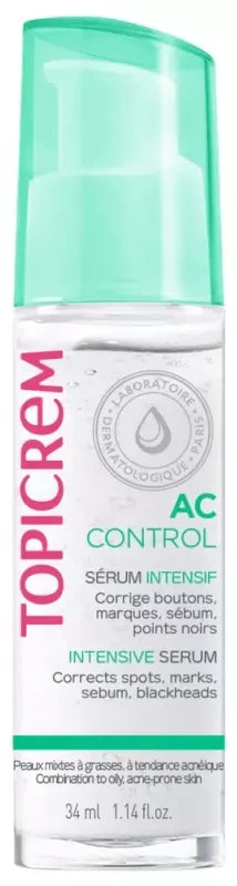 Topicrem AC Control Sérum Intensif Peaux à Tendance Acnéique 34 ml