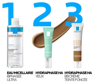 La Roche-Posay Hydraphase HA BB Crème Teint Terne SPF15 40 ml - Teinte : Foncée