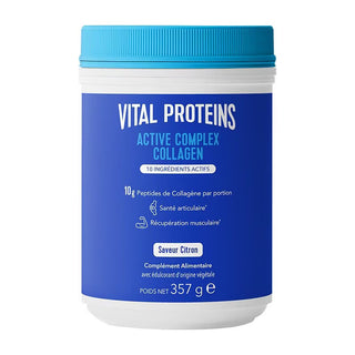 Vital Proteins Active Complex Collagen 357G Saveur citron