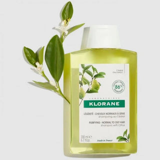 KLORANE SHAMPOING au Cédrat Cheveux Normaux à Gras - 100ml