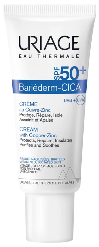 Uriage Bariederm Cica Crème Spf50+ 40 ml