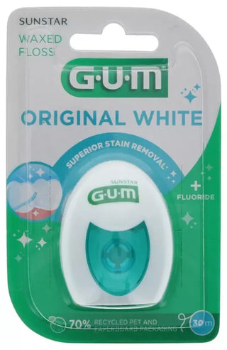GUM Fil Dentaire Original White 30 m