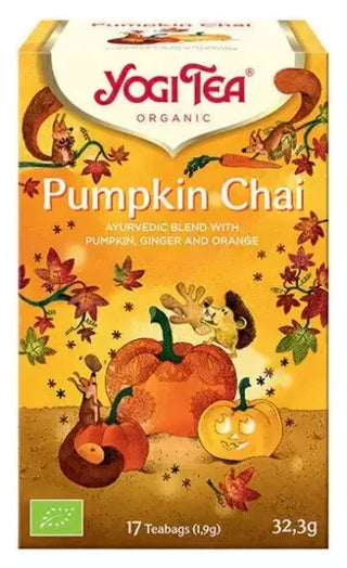 Yogi Tea Pumpkin Chai Bio 17 Sachets de 1,9 g