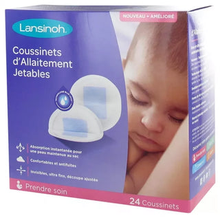 Lansinoh Allaitement Coussinets d'Jetables 24 Pc