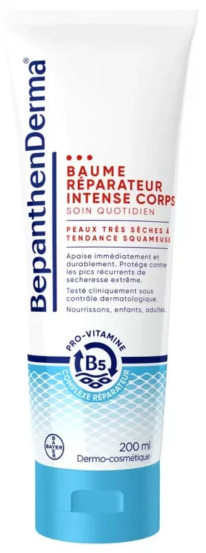 Bepanthen Derma Baume Réparateur Intense Corps Tube 200 ml