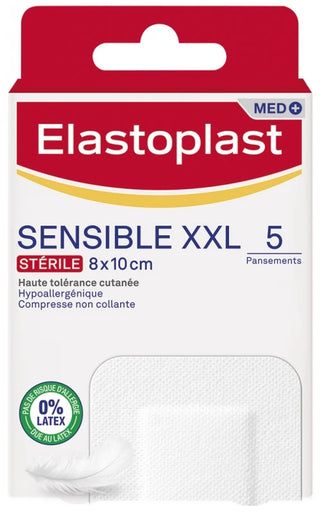 Elastoplast Pansements Sensible Xxl – 5 Pansements