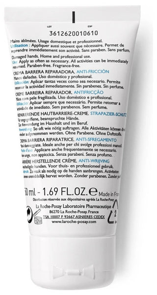 La Roche-Posay Cicaplast Crème Mains Barrière Réparatrice 50 ml