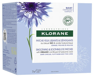 Klorane — Patchs Yeux Lissants et Défatiguants au Bleuet Bio - Contour Des Yeux