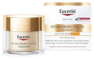 Eucerin Hyaluron-Filler + Elasticity Soin de Jour Peaux Matures SPF 30 Pot de 50 ml