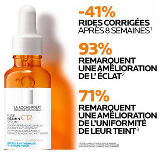 La Roche-Posay Pure Vitamin C12 Sérum Anti-Rides et Éclat 30 ml