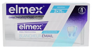 Elmex Dentifrice Blancheur Émail 2 x 75 ml